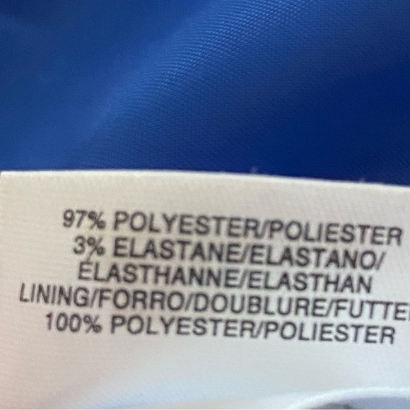 NIPON BOUTIQUE Jacket Open Blazer Royal Blue Black Size 6 - Picture 6 of 8